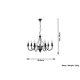 MINERWA 7 żyrandol SL.0219 Black Sollux lighting