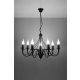 MINERWA 7 żyrandol SL.0219 Black Sollux lighting