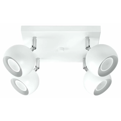 OCULARE 4 L White reflektorki plafon Sollux lighting