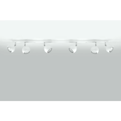 OCULARE 6 L White reflektorki listwa Sollux lighting