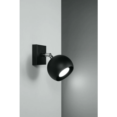 OCULARE 1 Black reflektorek kinkiet plafon Sollux lighting