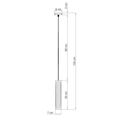 Luvo 1 lampa wisząca GU10 SL.0653