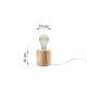 Salgado lampa biurkowa E27 naturalne drewno SL.0674