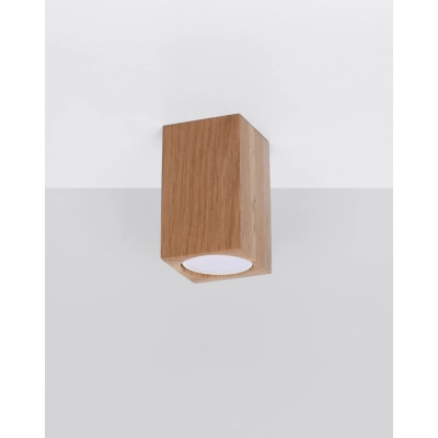 Keke 10 cm lampa sufitowa GU10 dąb Sl.1040 Sollux