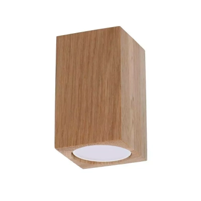 Keke 10 cm lampa sufitowa GU10 dąb Sl.1040 Sollux