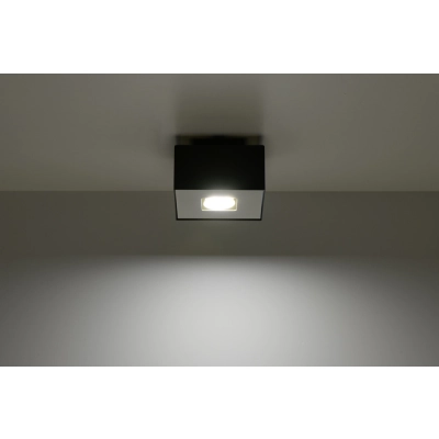 MONO 1 lampa natynkowa czarna Sollux