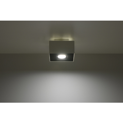 MONO 1 lampa natynkowa biała Sollux