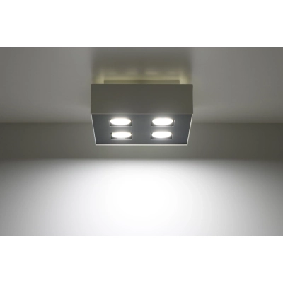 MONO 4 lampa natynkowa biała Sollux