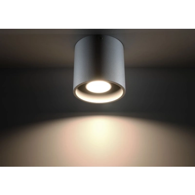 ORBIS lampa nasufitowa szara Sollux lighting