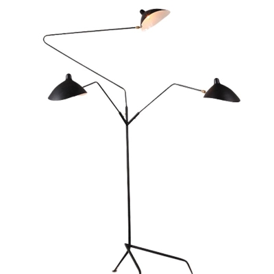 Crane 3F lampa stojąca E14 czarna Step into Design