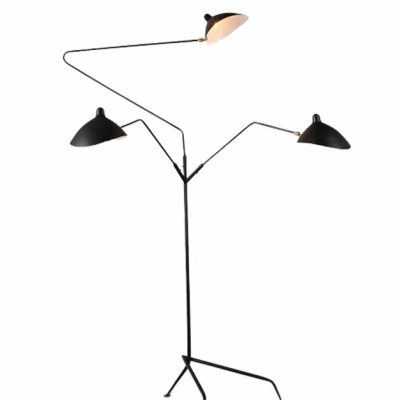 Crane 3F lampa stojąca E14 czarna Step into Design