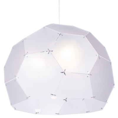 Dome lampa wisząca E27 półtransparentna Step into Design