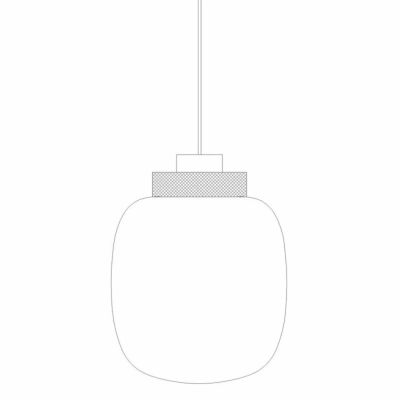 Boom lampa wisząca 25cm LED 12W 960lm 3000K bursztynowo-złota