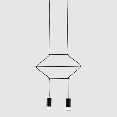 Linea 2 lampa wisząca G9 czarna Step into Design