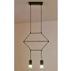 Linea 2 lampa wisząca G9 czarna