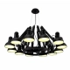 Spider 12 lampa wisząca E27 czarna Step into Design