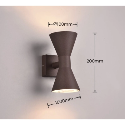 Ardas lampa ścienna IP44 2xGU10 212560224