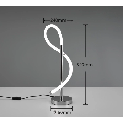 Argos lampka stołowa LED 10W 1000lm 4000K R52361106