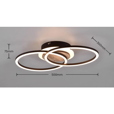 Giro lampa sufitowa LED 25W 3000lm 2700K-6000K R62783635