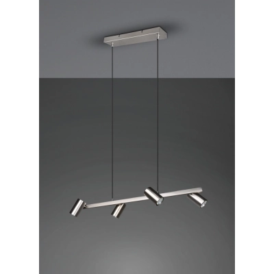 Marley lampa wisząca 4 x GU10 35 W matowy nikiel 302400407 TRIO Lighting