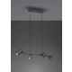 Marley lampa wisząca 4 x GU10 35 W czarna 302400432 TRIO Lighting