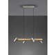 Marley lampa wisząca 4 x GU10 35 W nikiel - drewno 312490407 TRIO Lighting