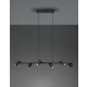 Marley lampa wisząca 6 x GU10 35 W czarna 302400632 TRIO Lighting