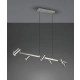 Marley lampa wisząca 6 x GU10 35 W matowy nikiel 302400607 TRIO Lighting