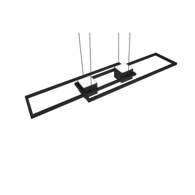 Albany lampa wisząca LED 37W 4300lm 2700-6500K czarna 347710432