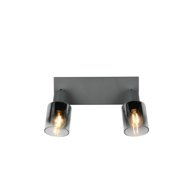 Cadiz lampa sufitowa 2xE14 antracyt R81782042