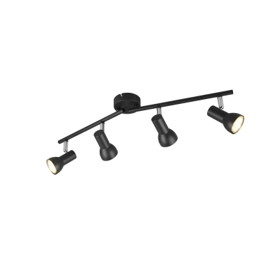 Cantar lampa sufitowa 4xGU10 czarna R81794032 Trio Lighting