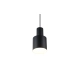 Agudo lampa wisząca 1xE27 czarna 319400132