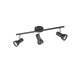 Cantar lampa sufitowa 3xGU10 czarna R81793032