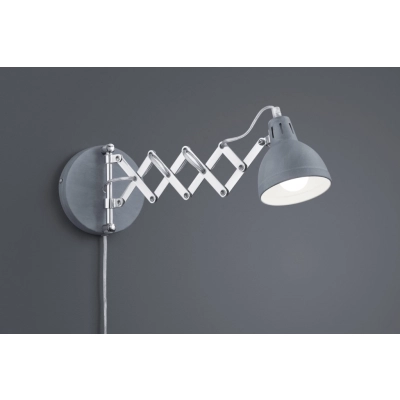 SCISSOR kinkiet na wysięgniku concrete look R20321078 trio lighting