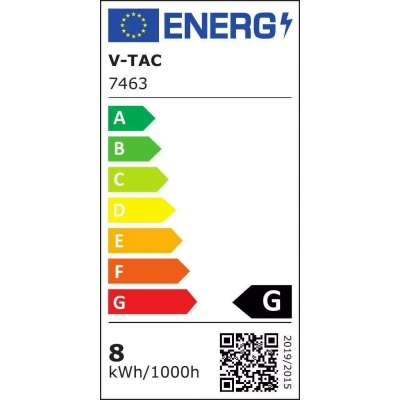 Żarówka LED Filament BF180 8W E27 500lm 2000K VT-2168D ściemnialna