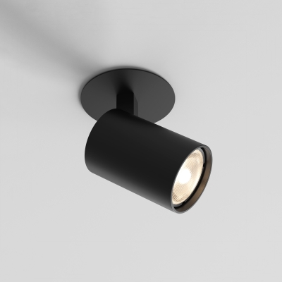 Ascoli Recessed lampa sufitowa GU10 matowy czarny Astro