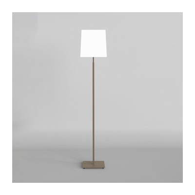 Azumi Floor lampa podłogowa E27 brąz abażur Tapered Square 300 biały Astro
