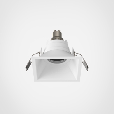 Minima Square Fixed Fire-Rated IP65 lampa sufitowa GU10 matowy biały Astro