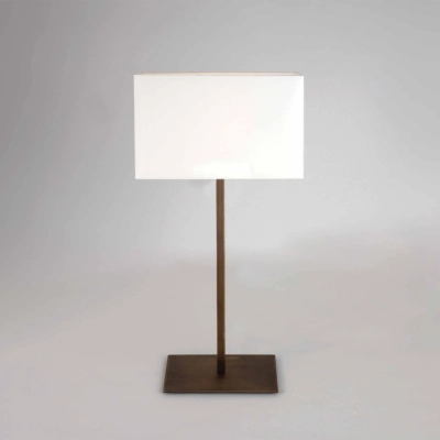 Park Lane Table lampka stołowa E27 brąz abażur Rectangle 285 Astro