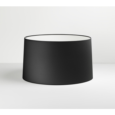 Azumi Floor lampa podłogowa E27 matowy nikiel abażur Tapered Round 440 czarny Astro
