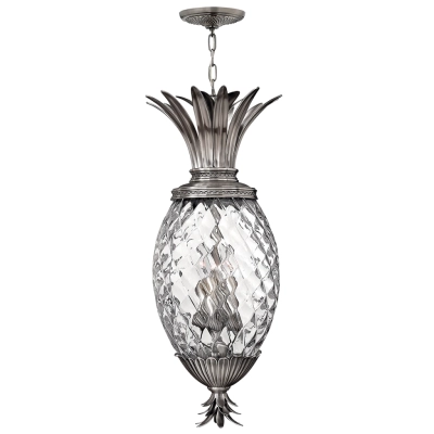 PLANTATION 4LT lampa wisząca Antique Nickel Hinkley Elstead Lighting