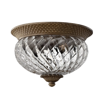 PLANTATION 2LT Small plafon Pearl Bronze Hinkley Elstead Lighting