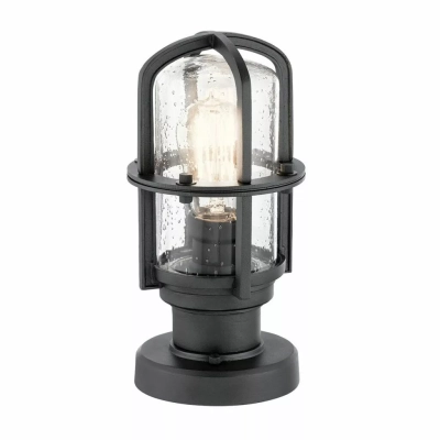 Suri lampa sufitowa / stojąca 1xE27 IP44 czarna Elstead Lighting