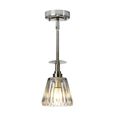 Agatha 1 lampa wisząca IP44 3xG9 szczotkowany nikiel Elstead Lighting