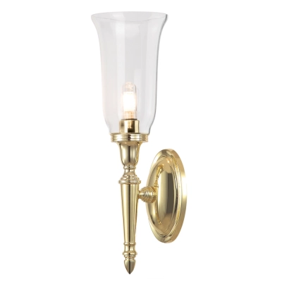 Dryden 1 kinkiet IP44 1xG9 mosiądz Elstead Lighting