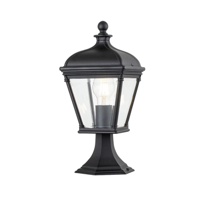 Bayview 1 lampa stojąca IP44 1xE27 czarna Elstead Lighting