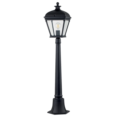 Bayview 1 lampa stojąca IP44 1xE27 czarna Elstead Lighting