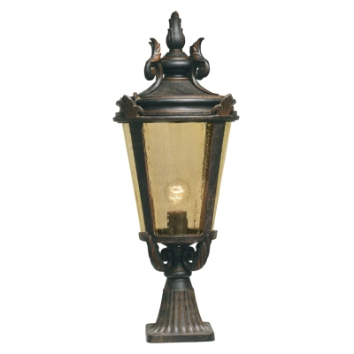 Baltimore lampa stojąca 1xE27 IP44 stary brąz Elstead Lighting