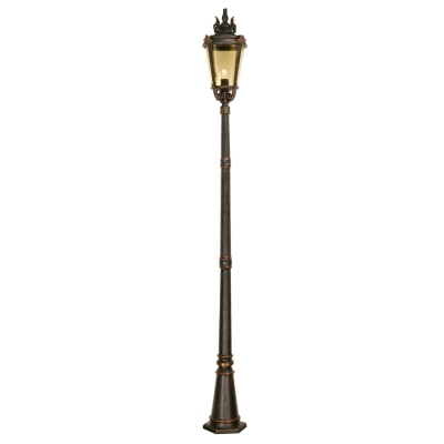 Baltimore lampa stojąca 1xE27 IP44 stary brąz Elstead Lighting