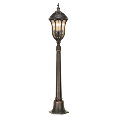 Baton Rouge lampa stojąca 3xE14 IP44 orzechowa Elstead Lighting